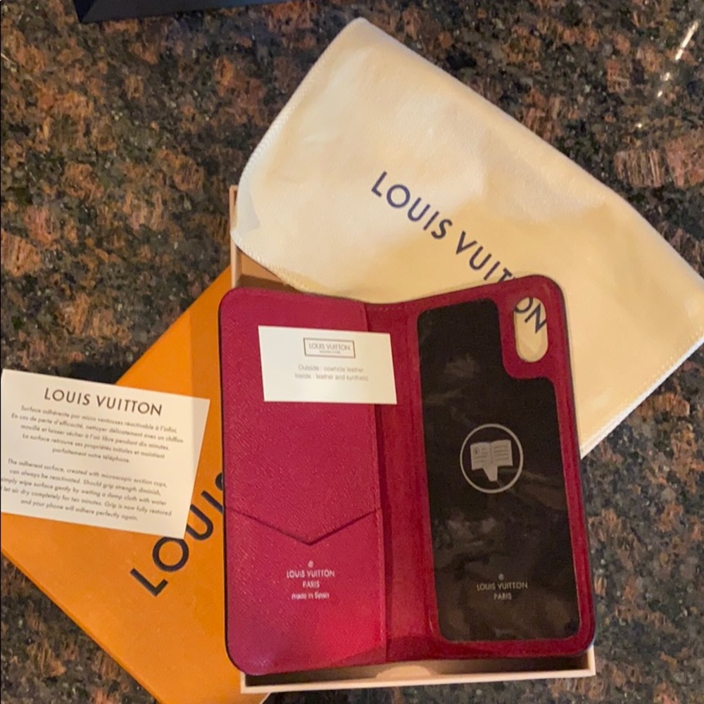 Iphone X/XS Authentic Louis Vuitton Phone Case